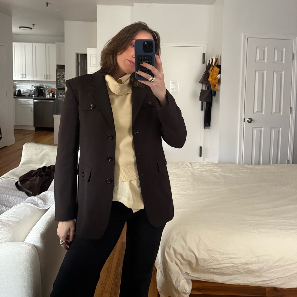 Brown Blazer from Massimo Dutti